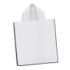 Kids Hooded Towels black overlocking